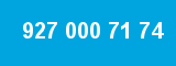 927 000 71 74